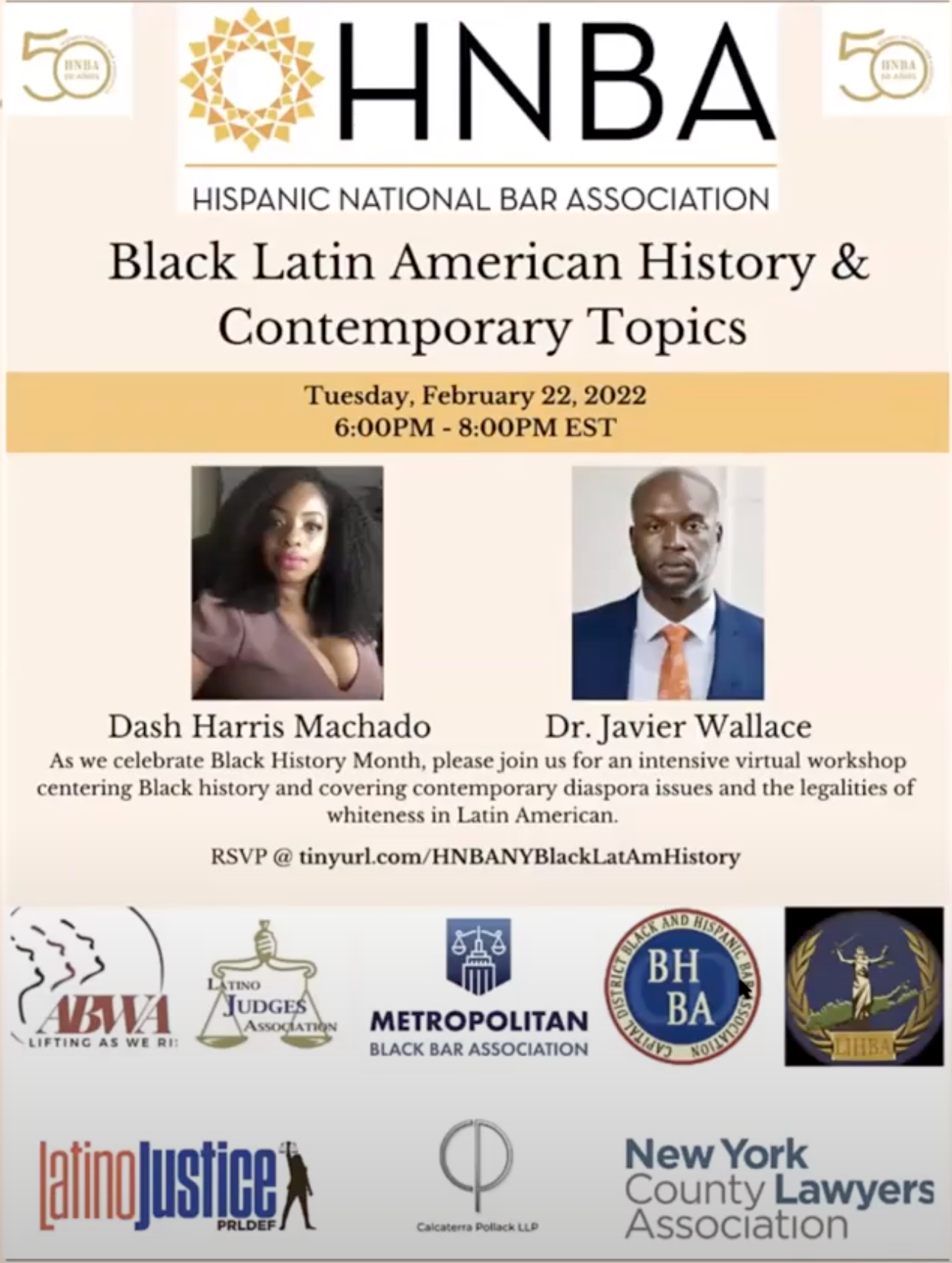 Hispanic National Bar Association Webinar: Legalities of Whiteness in Latin America & Among Latinos - Feb. 2022
