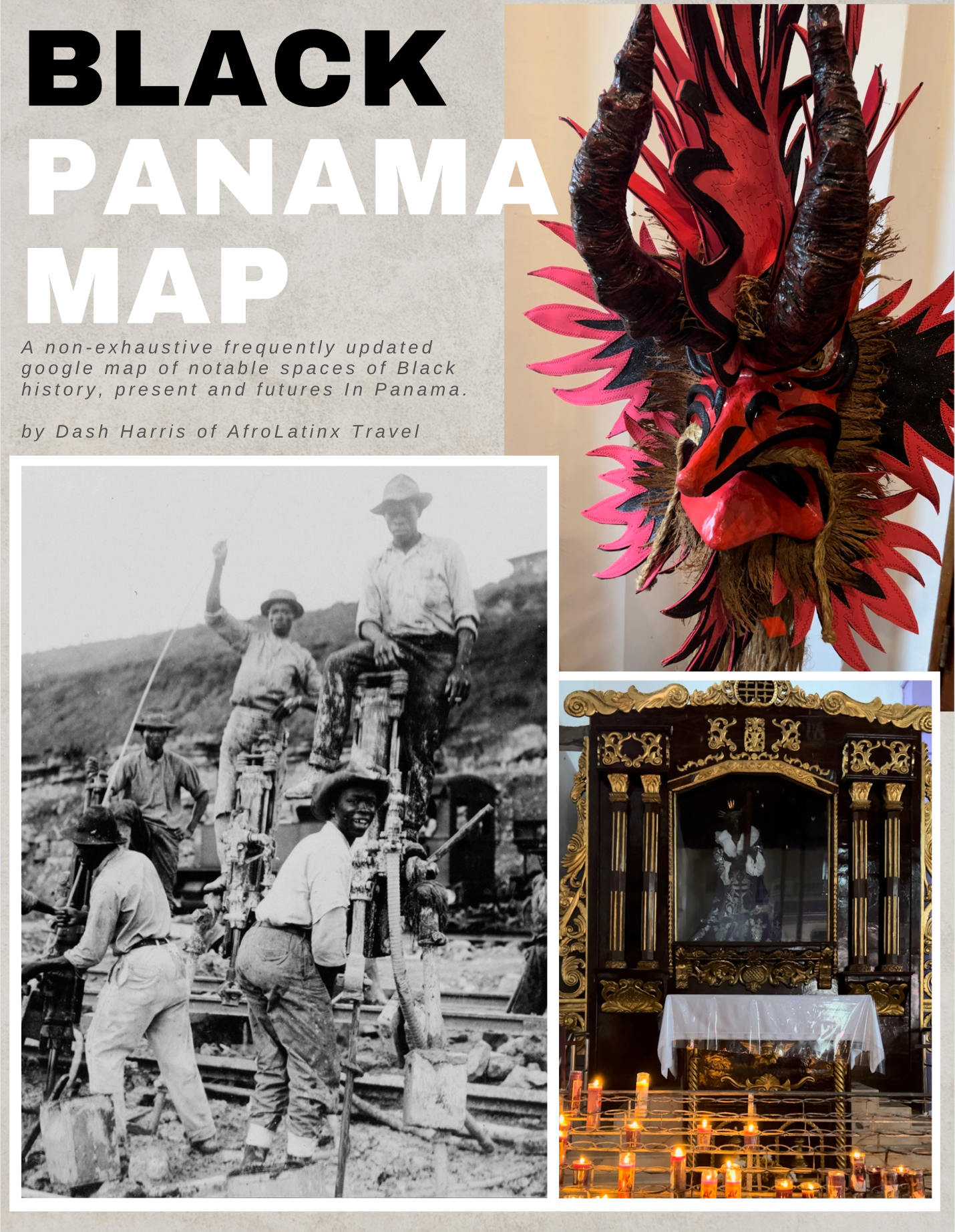 Black Panama Google Map